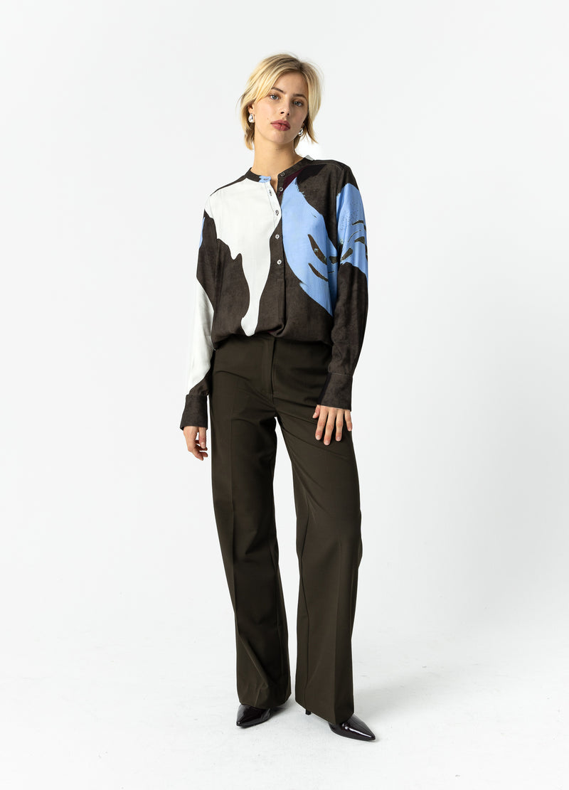 Coster Copenhagen SHIRT IN SCHADUWGRAFISCHE PRINT Shirt/Blouse Shadow graphic print - 955