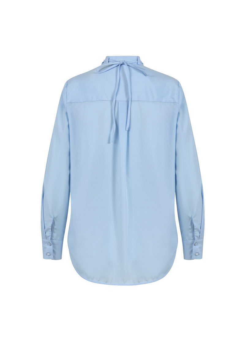 Coster Copenhagen SHIRT MET ROZENKETTING Shirt/Blouse Arctic blue - 553