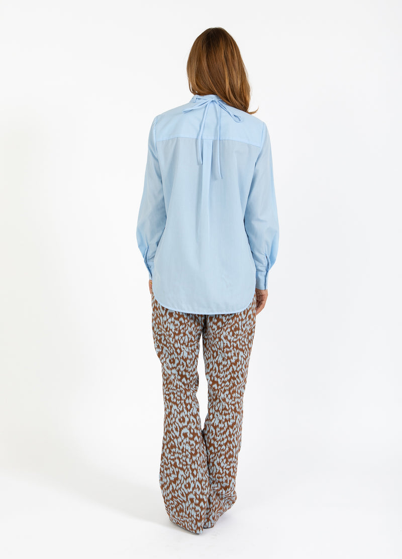 Coster Copenhagen SHIRT MET ROZENKETTING Shirt/Blouse Arctic blue - 553