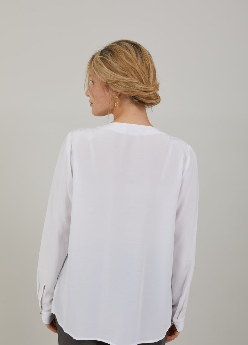 Coster Copenhagen  SHIRT WITH GATHERINGS Shirt/Blouse White - 200