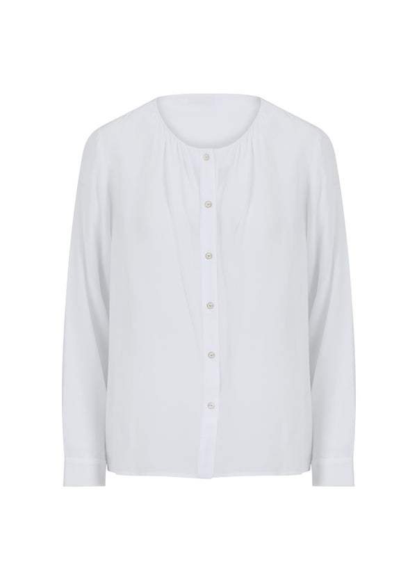 Coster Copenhagen  SHIRT WITH GATHERINGS Shirt/Blouse White - 200