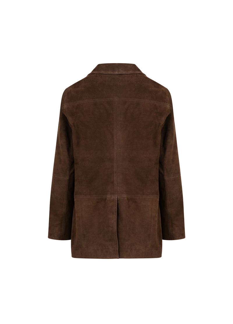 Coster Copenhagen SUÈDE JAS Blazer Warm brown - 367