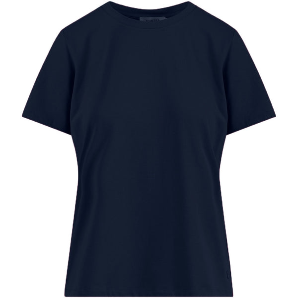 Coster Copenhagen T-SHIRT MET RONDE HALS - KORTE MOUWEN T-Shirt Navy - 563