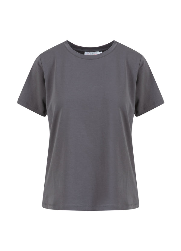 Coster Copenhagen T-SHIRT MET RONDE HALS - KORTE MOUWEN T-Shirt Volcanic grey - 188