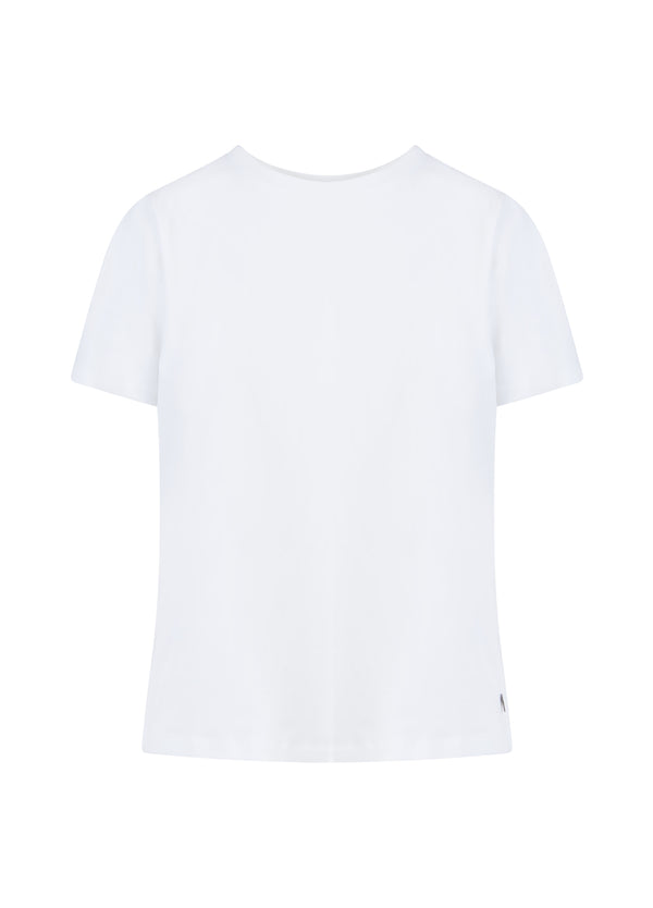 Coster Copenhagen T-SHIRT MET RONDE HALS - KORTE MOUWEN T-Shirt White - 200