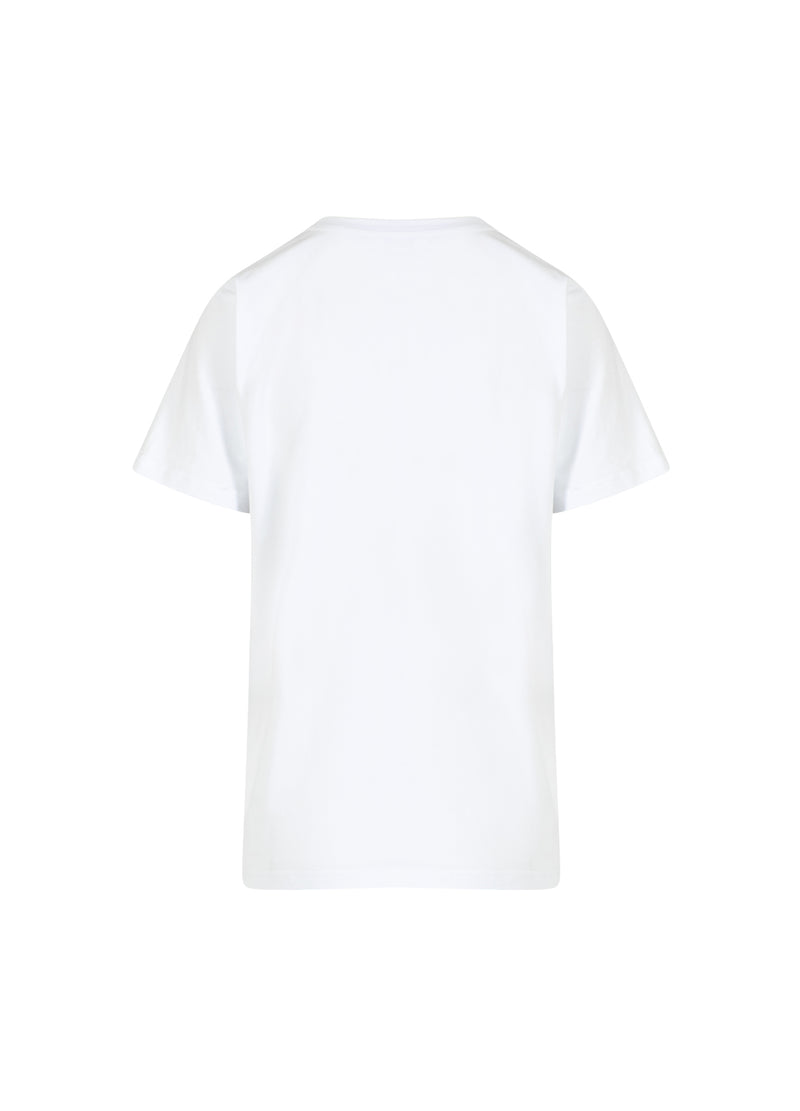 Coster Copenhagen T-SHIRT MET STRASS Shirt/Blouse White - 200