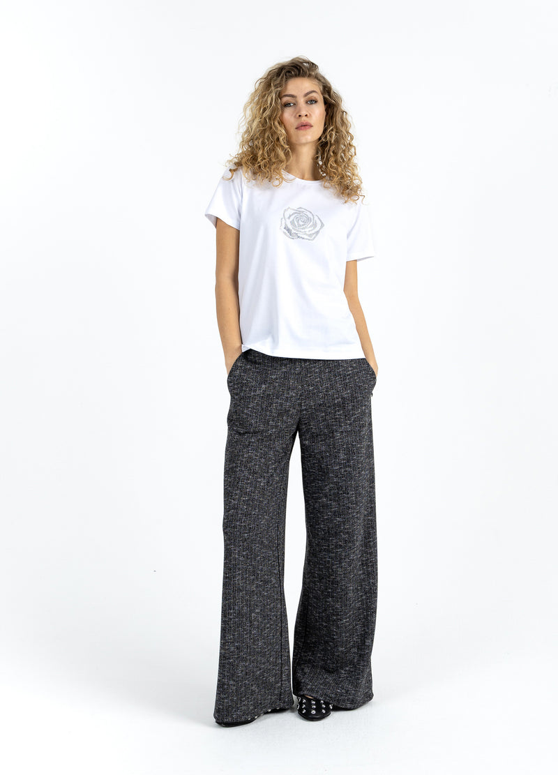 Coster Copenhagen T-SHIRT MET STRASS Shirt/Blouse White - 200