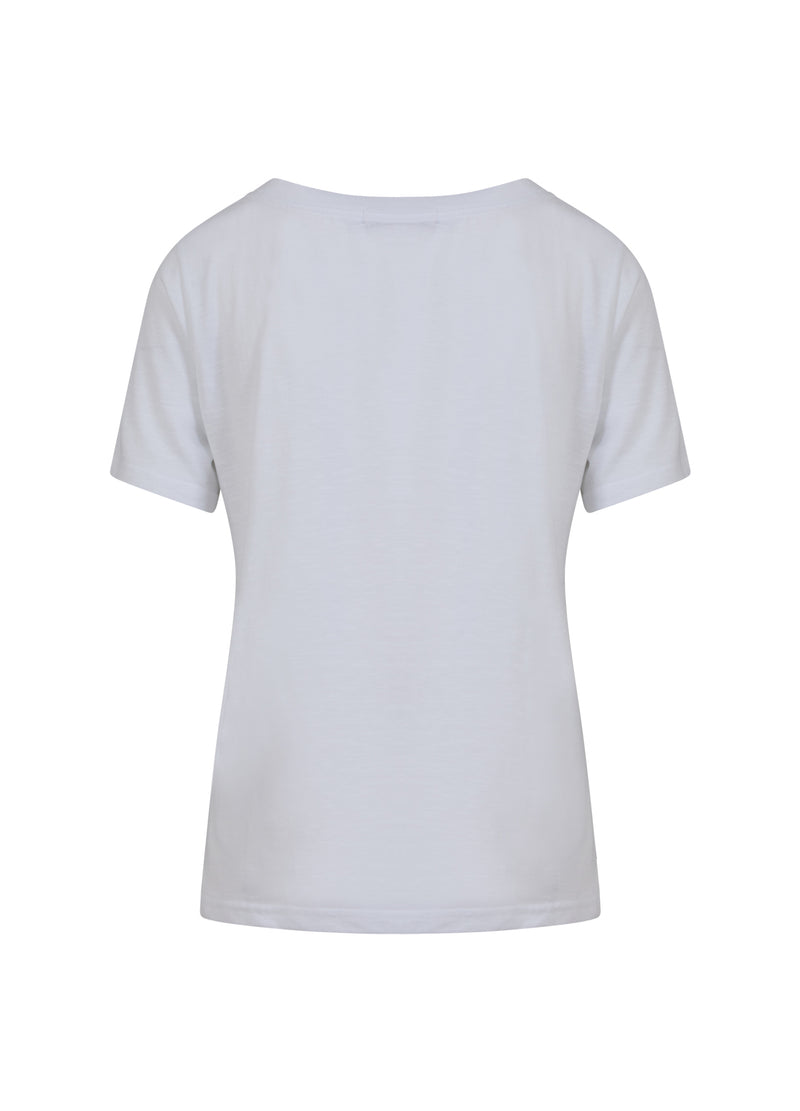 Coster Copenhagen T-SHIRT MET LOGO T-Shirt White - 200