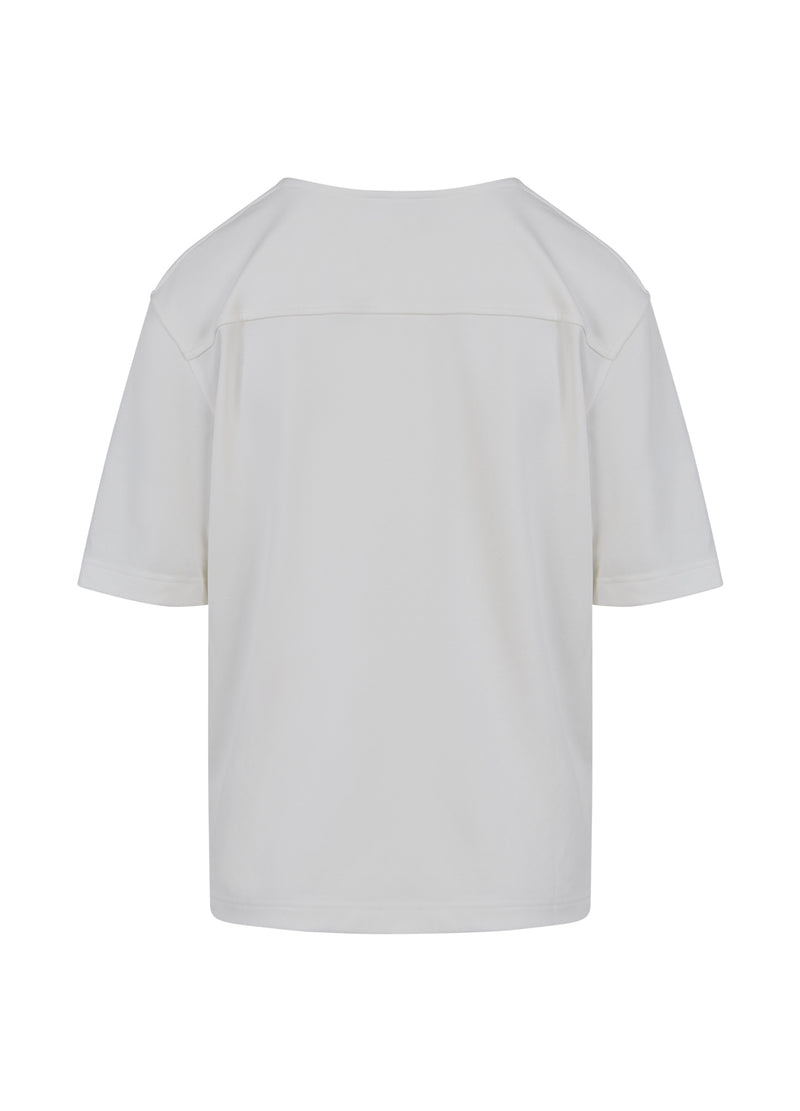 Coster Copenhagen  KRAAG BOVENAAN Shirt/Blouse Off White - 249