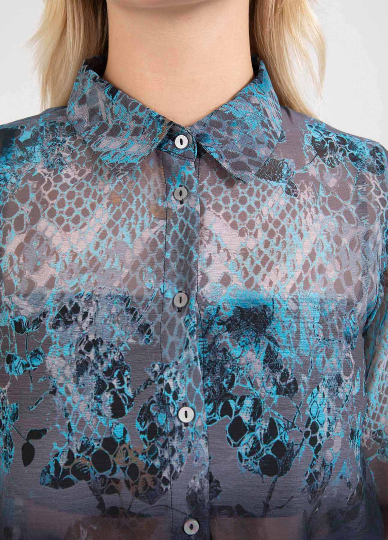 Coster Copenhagen  TOP WITH BRANCHES PRINT Shirt/Blouse Branches print - 936