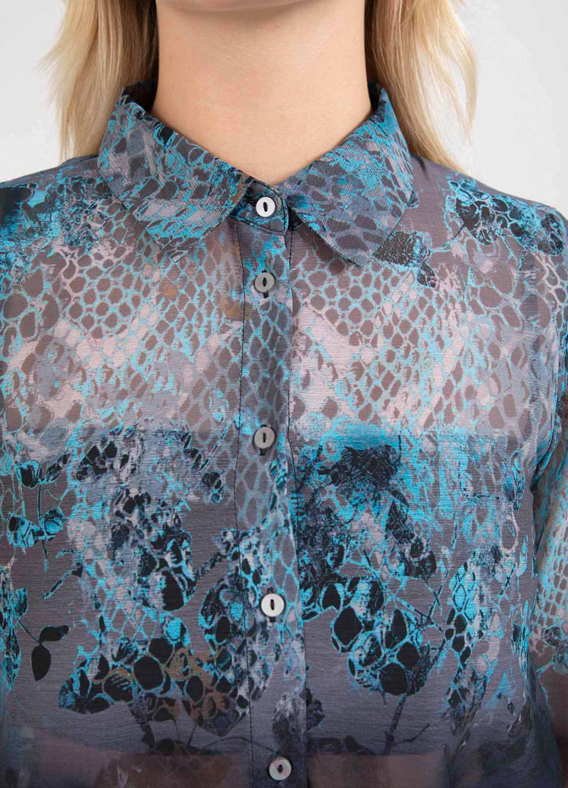 Coster Copenhagen TOP WITH BRANCHES PRINT Shirt/Blouse Branches print - 936