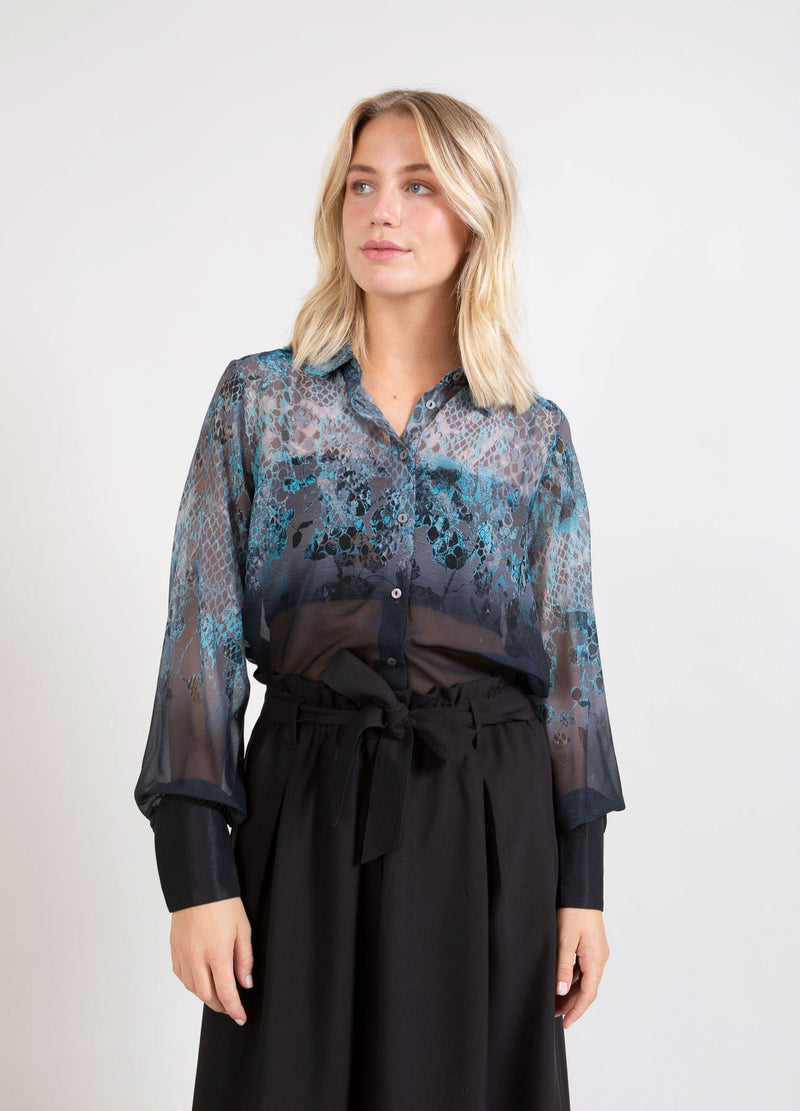 Coster Copenhagen  TOP WITH BRANCHES PRINT Shirt/Blouse Branches print - 936