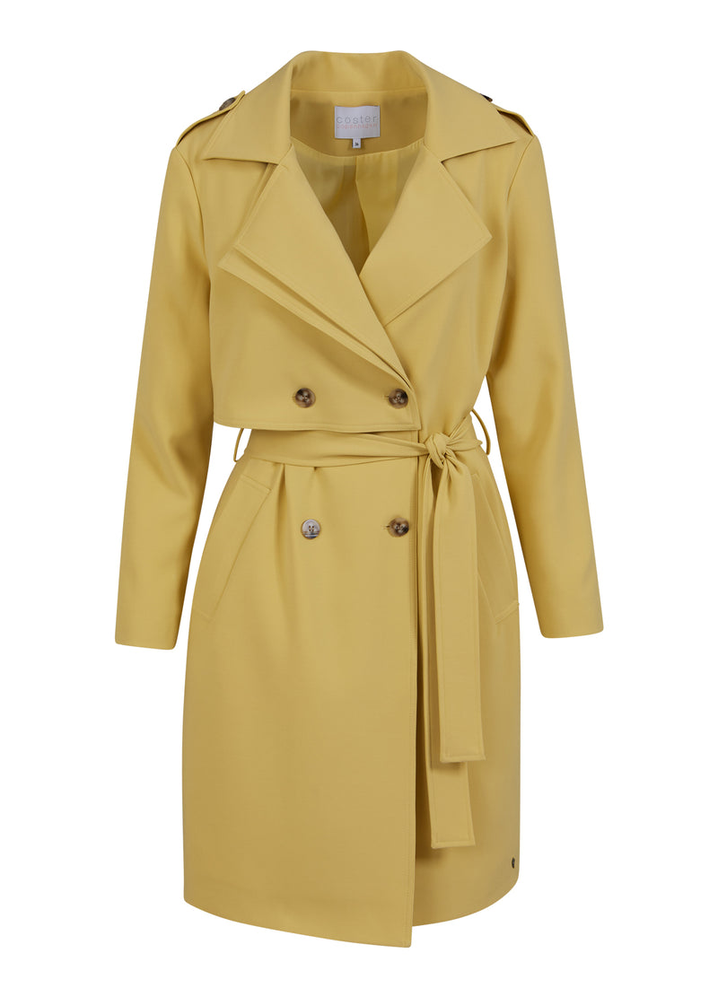 Coster Copenhagen  TRENCHCOAT Outerwear Mustard - 712