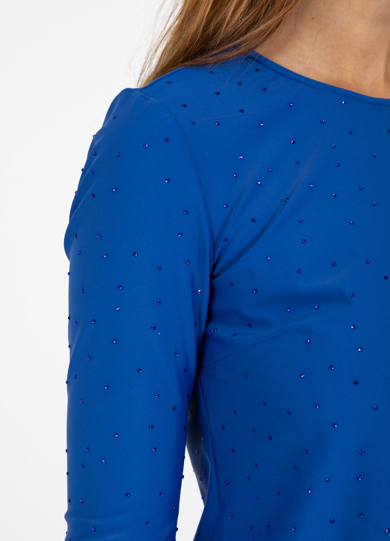 Coster Copenhagen TRUITJE MET STRASS Shirt/Blouse Rich blue - 583