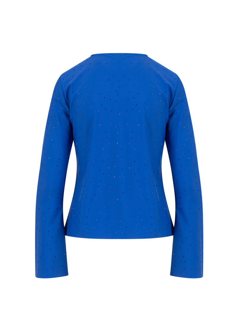 Coster Copenhagen TRUITJE MET STRASS Shirt/Blouse Rich blue - 583