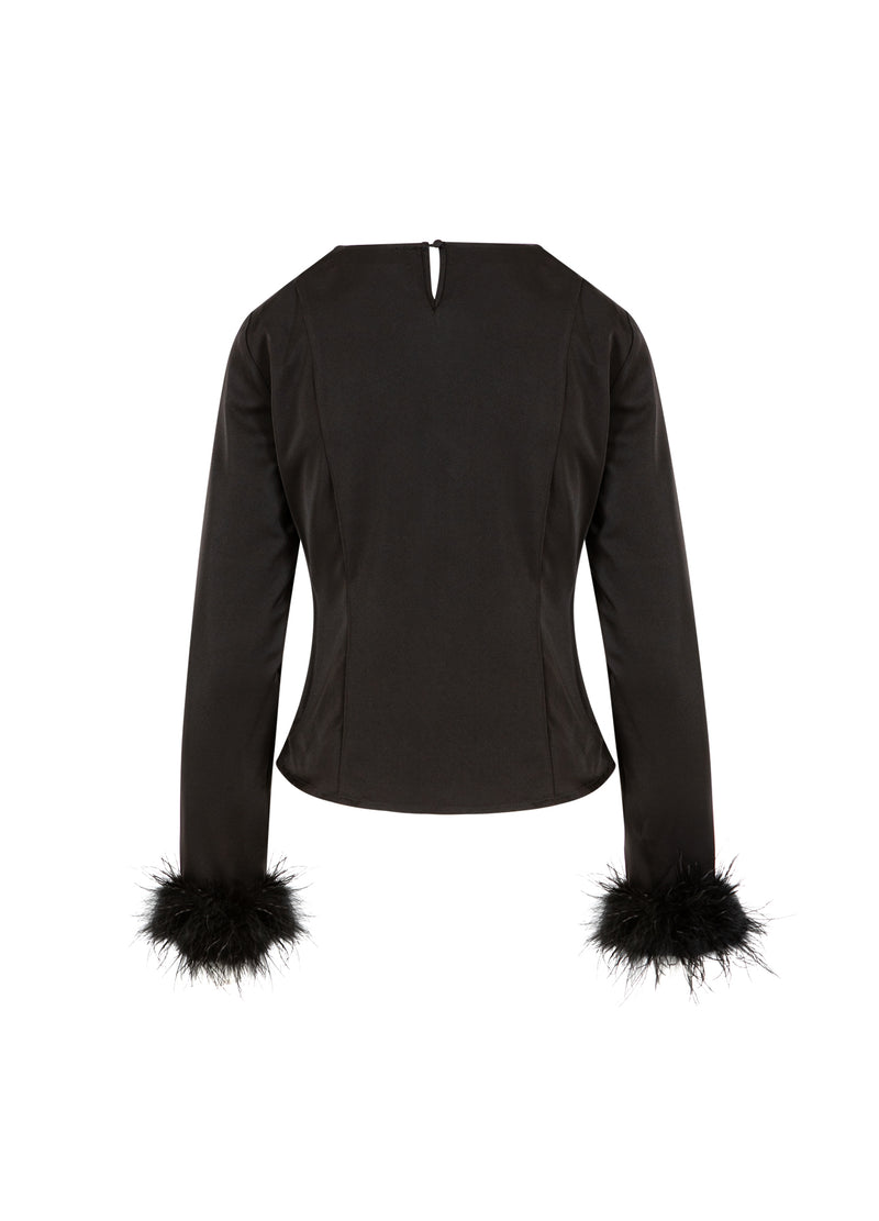 Coster Copenhagen VEERTOP Shirt/Blouse Black - 100