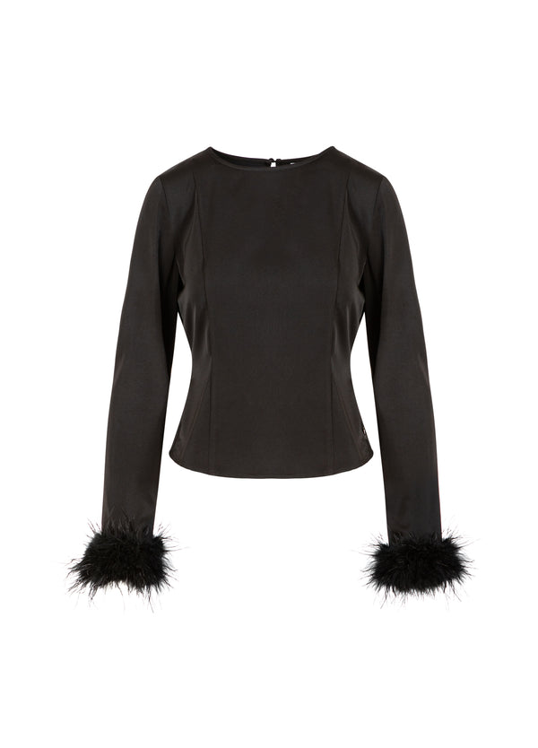 Coster Copenhagen VEERTOP Shirt/Blouse Black - 100