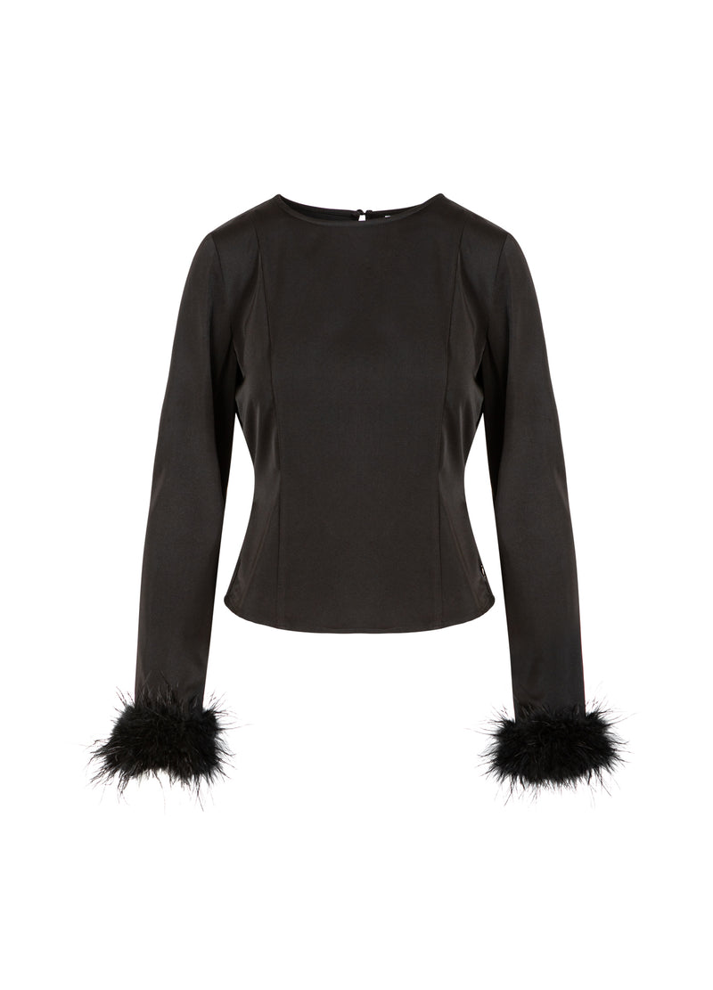 Coster Copenhagen VEERTOP Shirt/Blouse Black - 100