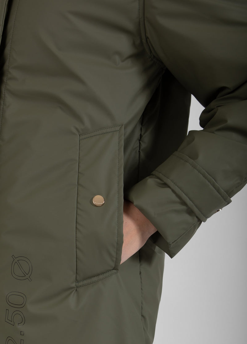 Coster Copenhagen WINTER REGENJAS Outerwear Dusty green - 465