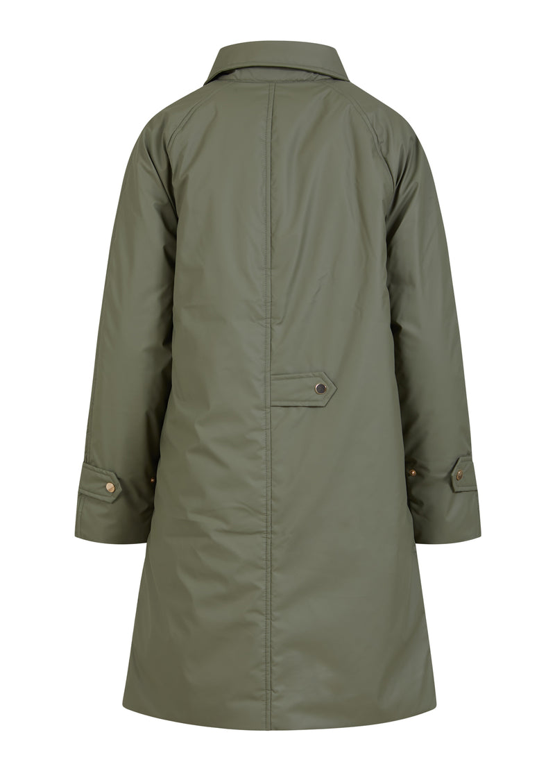 Coster Copenhagen WINTER REGENJAS Outerwear Dusty green - 465