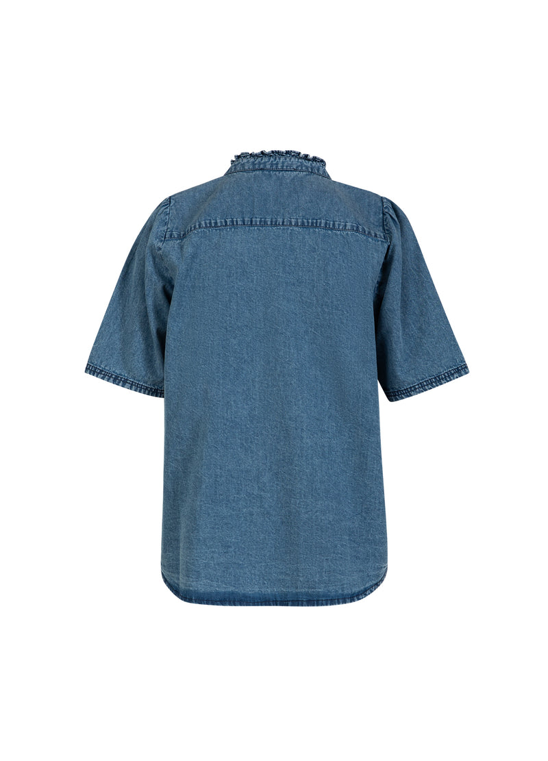 Coster Copenhagen ZACHTE DENIM OVERHEMD Shirt/Blouse Denim blue - 559