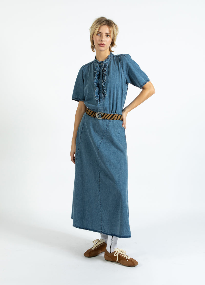 Coster Copenhagen ZACHTE DENIM OVERHEMD Shirt/Blouse Denim blue - 559