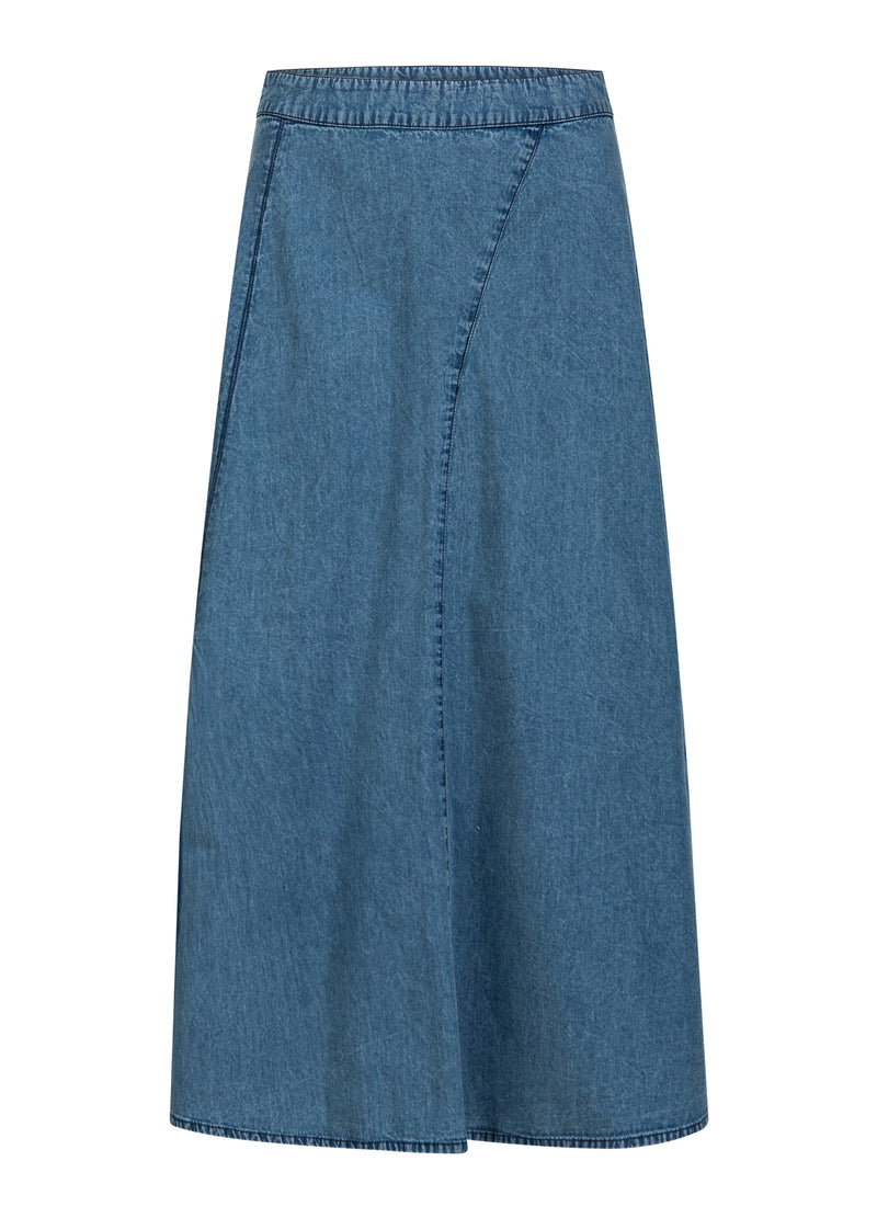 Coster Copenhagen ZACHTE DENIM ROK Skirt Denim blue - 559