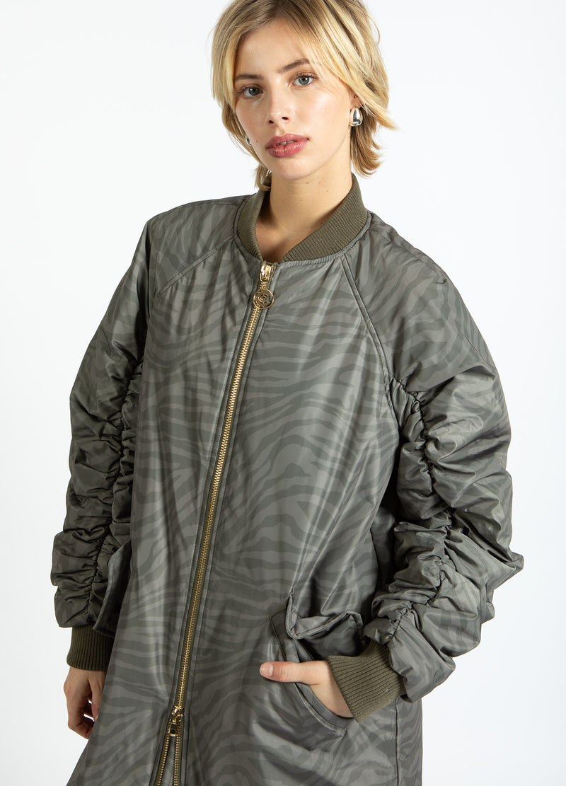 Coster Copenhagen ZEBRA BOMBERJACK Outerwear Big zebra print - 915