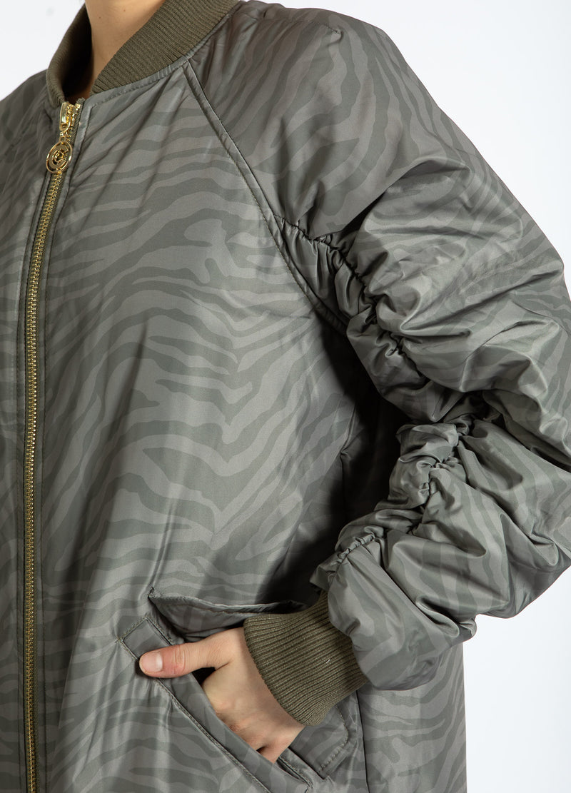 Coster Copenhagen ZEBRA BOMBERJACK Outerwear Big zebra print - 915