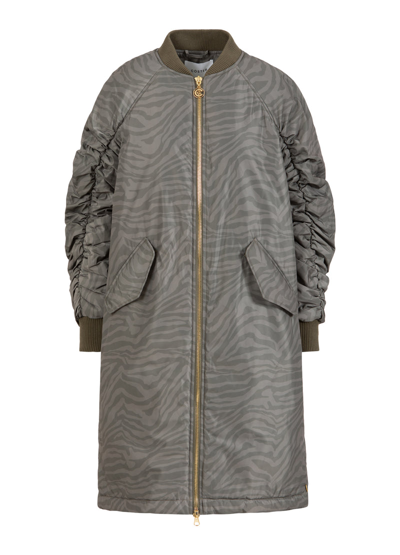 Coster Copenhagen ZEBRA BOMBERJACK Outerwear Big zebra print - 915