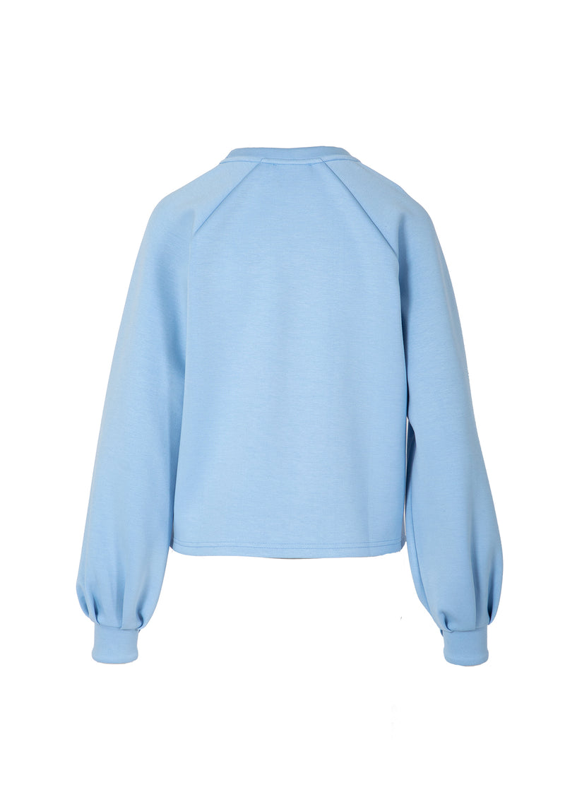 Coster Copenhagen ZWEET MET SCUBA ROOS Shirt/Blouse Pastel blue - 538